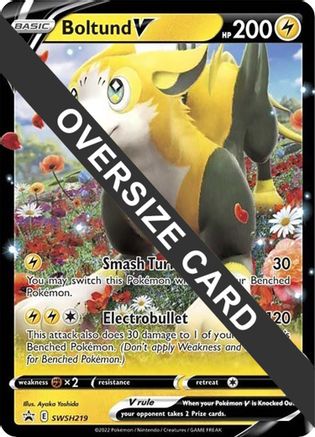 Image of Boltund V SWSH219  - Holofoil Jumbo Cards - Promo