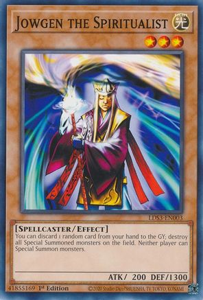Image of Jowgen the Spiritualist (LDS3-EN003) - Legendary Duelists: Season 3 1st Edition