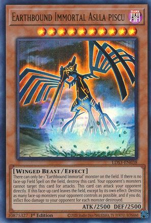 Image of Earthbound Immortal Aslla Piscu (LDS3-EN038) - Legendary Duelists: Season 3 1st Edition