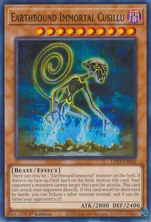 Image of Earthbound Immortal Cusillu (LDS3-EN040) - Legendary Duelists: Season 3 1st Edition