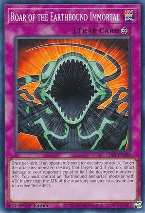Image of Roar of the Earthbound Immortal (LDS3-EN058) - Legendary Duelists: Season 3 1st Edition