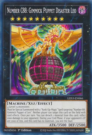 Image of Number C88: Gimmick Puppet Disaster Leo (LDS3-EN066) - Legendary Duelists: Season 3 1st Edition