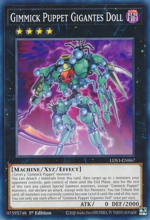 Image of Gimmick Puppet Gigantes Doll (LDS3-EN067) - Legendary Duelists: Season 3 1st Edition