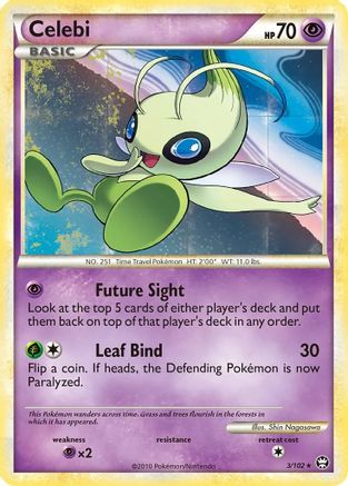 Image of Celebi 003/102  Triumphant - Promo