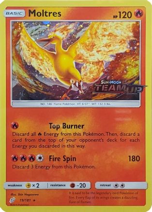 Image of Moltres 019/181  - Holofoil Miscellaneous Cards & Products - Promo