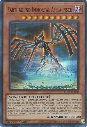 Image of Earthbound Immortal Aslla Piscu (Red) (LDS3-EN038) - Legendary Duelists: Season 3 1st Edition