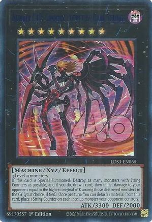 Image of Number C40: Gimmick Puppet of Dark Strings (Blue) (LDS3-EN065) - Legendary Duelists: Season 3 1st Edition