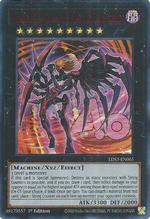 Image of Number C40: Gimmick Puppet of Dark Strings (Red) (LDS3-EN065) - Legendary Duelists: Season 3 1st Edition