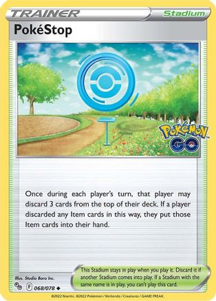 Image of PokeStop 068/078  Pokemon GO - Uncommon