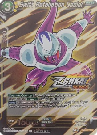 Image of Swift Retaliation Cooler (Event Pack 10) (Alternate Foil) (EX06-27) - Tournament Promotion Cards Foil