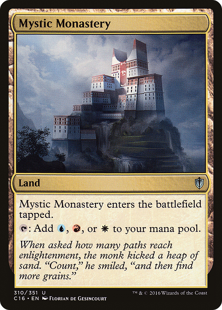 Image of Mystic Monastery (C16-310) - Commander 2016