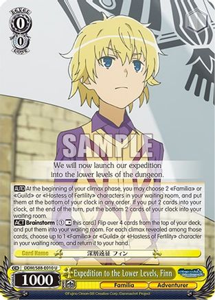 Image of Expedition to the Lower Levels, Finn (DDM/S88-E010 U) - Is it Wrong to Try to Pick Up Girls in a Dungeon?