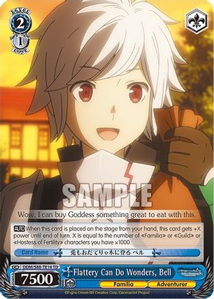 Image of Flattery Can Do Wonders, Bell (DDM/S88-TE14 TD) - Is it Wrong to Try to Pick Up Girls in a Dungeon?