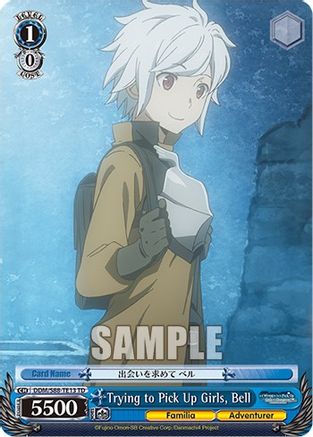 Image of Trying to Pick Up Girls, Bell (DDM/S88-TE13 TD) - Is it Wrong to Try to Pick Up Girls in a Dungeon?