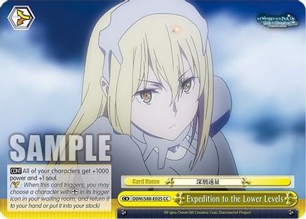 Image of Expedition to the Lower Levels (DDM/S88-E025 CC) - Is it Wrong to Try to Pick Up Girls in a Dungeon?
