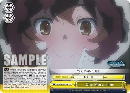 Image of One More Time (RRR) (DDM/S88-E026R RRR) - Is it Wrong to Try to Pick Up Girls in a Dungeon?