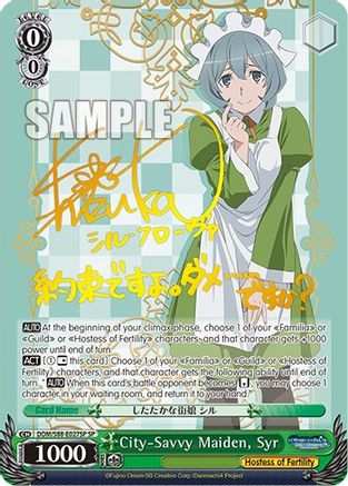 Image of City-Savvy Maiden, Syr (SP) (DDM/S88-E027SP SP) - Is it Wrong to Try to Pick Up Girls in a Dungeon?
