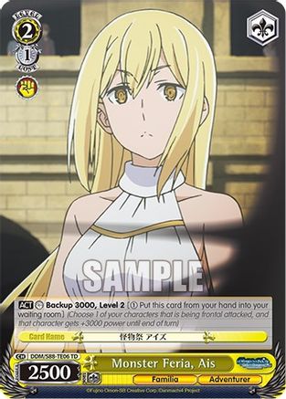 Image of Monster Feria, Ais (DDM/S88-TE06 TD) - Is it Wrong to Try to Pick Up Girls in a Dungeon?