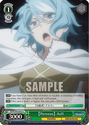 Image of Perseus Asfi (DDM/S88-E035 U) - Is it Wrong to Try to Pick Up Girls in a Dungeon?