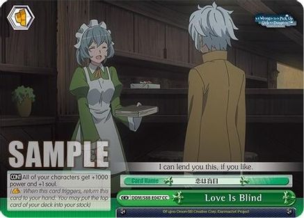 Image of Love Is Blind (DDM/S88-E047 CC) - Is it Wrong to Try to Pick Up Girls in a Dungeon?