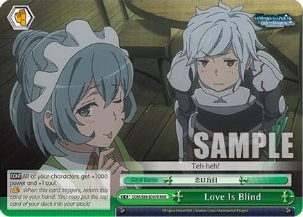 Image of Love Is Blind (RRR) (DDM/S88-E047R RRR) - Is it Wrong to Try to Pick Up Girls in a Dungeon?