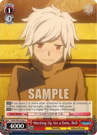Image of Meeting Up for a Date, Bell (DDM/S88-E058 U) - Is it Wrong to Try to Pick Up Girls in a Dungeon?