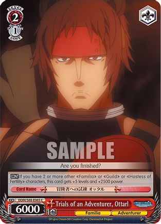 Image of Trials of an Adventurer, Ottarl (DDM/S88-E065 C) - Is it Wrong to Try to Pick Up Girls in a Dungeon?