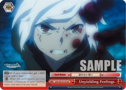 Image of Unyielding Feelings (RRR) (DDM/S88-E072R RRR) - Is it Wrong to Try to Pick Up Girls in a Dungeon?