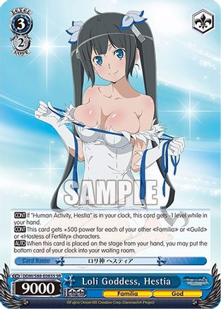 Image of Loli Goddess, Hestia (SR) (DDM/S88-E083S SR) - Is it Wrong to Try to Pick Up Girls in a Dungeon?