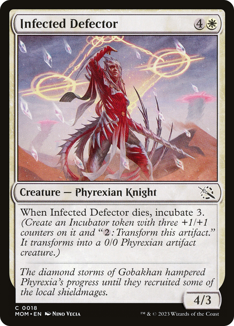 Image of Infected Defector (MOM-018) - March of the Machine Foil