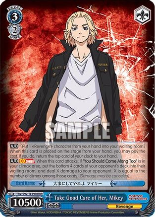 Image of Take Good Care of Her, Mikey (RRR) (TRV/S92-TE19R RRR) - Tokyo Revengers