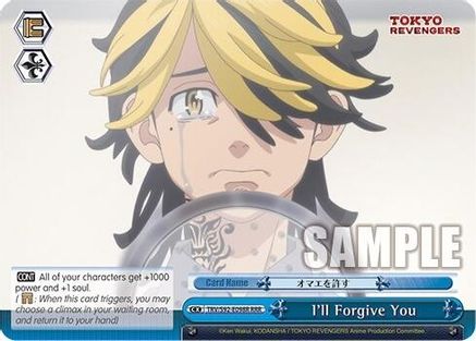 Image of I'll Forgive You (RRR) (TRV/S92-E098R RRR) - Tokyo Revengers
