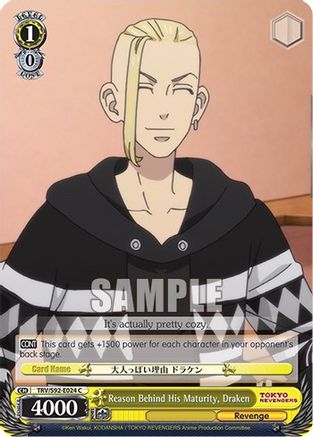 Image of Reason Behind His Maturity, Draken (TRV/S92-E024 C) - Tokyo Revengers