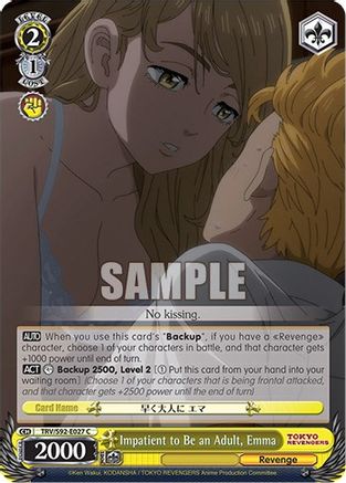Image of Impatient to Be an Adult, Emma (TRV/S92-E027 C) - Tokyo Revengers