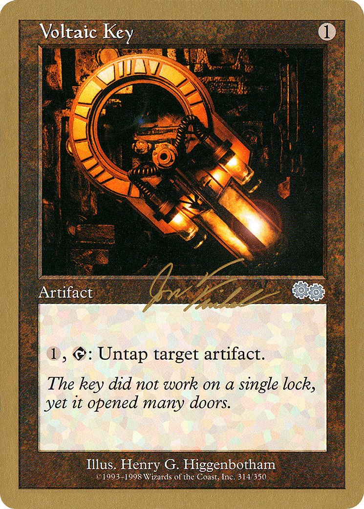 Image of Voltaic Key - 2000 Jon Finkel (USG) (WCD-) - World Championship Decks 2000