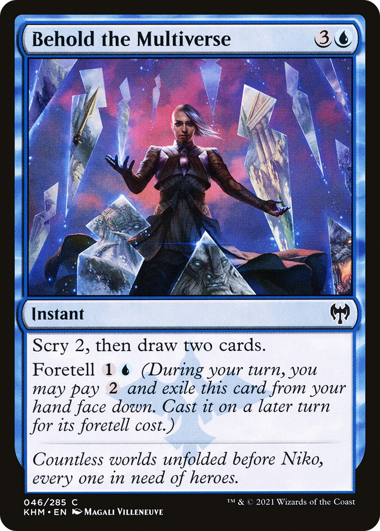Image of Behold the Multiverse (KHM-046) - Kaldheim Foil