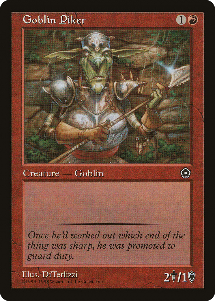 Image of Goblin Piker (P02-102) - Portal Second Age