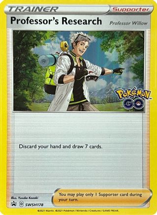 Image of Professor's Research SWSH178  - Holofoil SWSH Sword & Shield Promo Cards - Promo