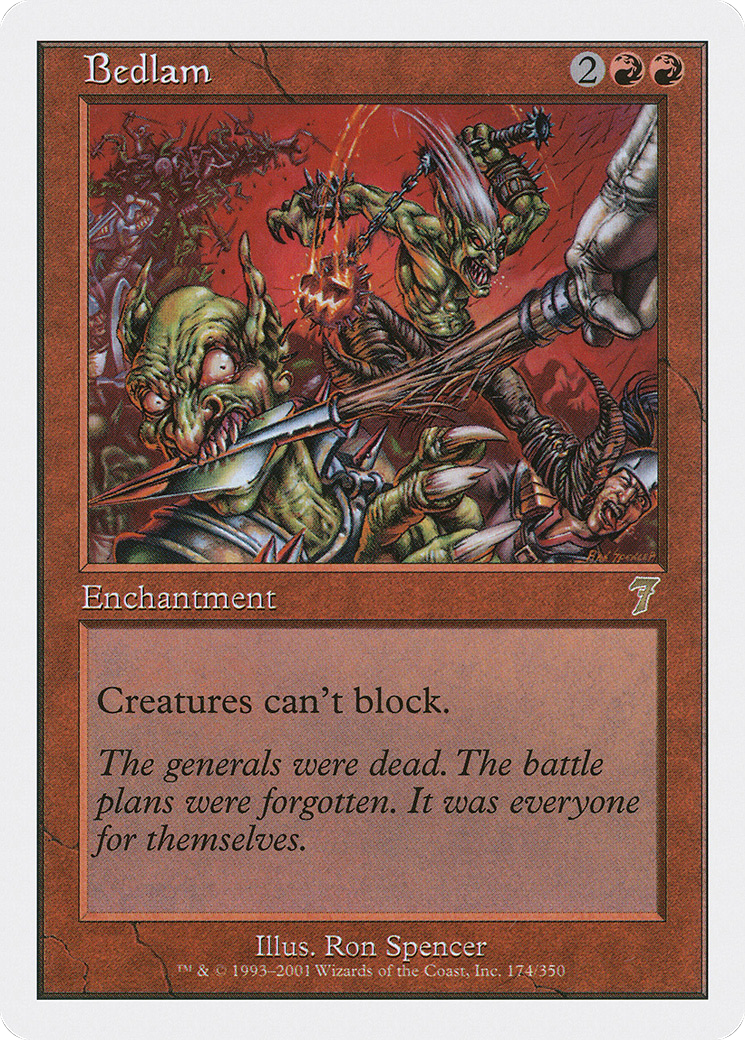 Image of Bedlam (7ED-174) - 7th Edition