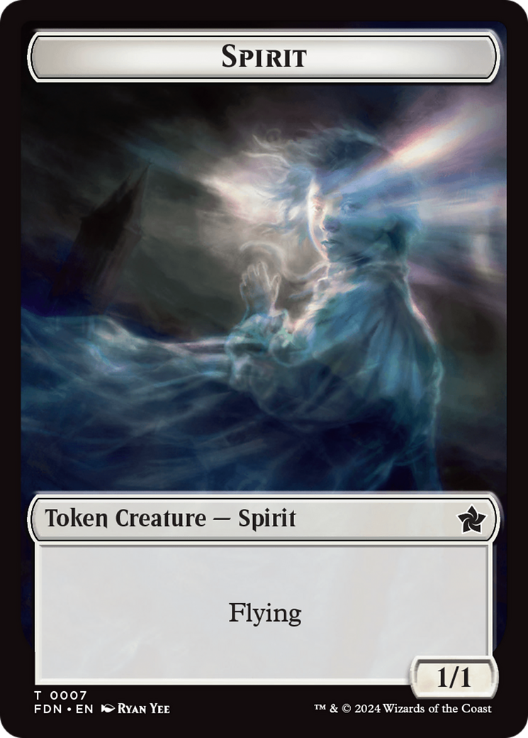 Image of Spirit (TFDN-007) - Foundations Tokens Foil