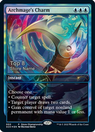 Image of Archmage's Charm (Top 8) (GAME-002) - Game Day & Store Championship Promos Foil