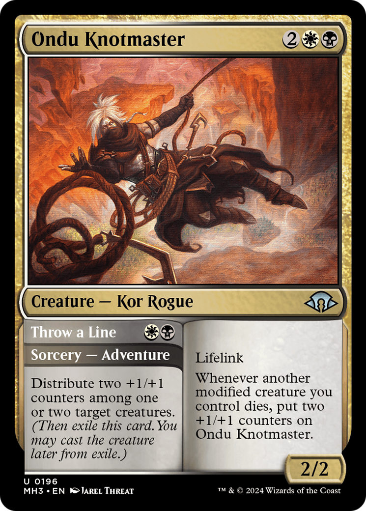 Image of Ondu Knotmaster (MH3-196) - Modern Horizons 3