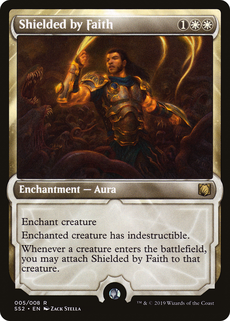Image of Shielded by Faith (SS2-005) - Signature Spellbook: Gideon