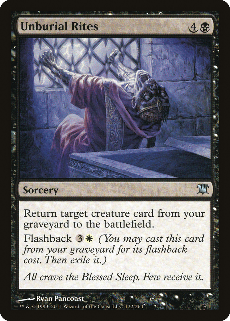 Image of Unburial Rites (ISD-122) - Innistrad
