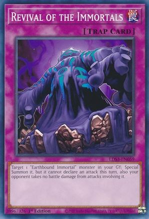 Image of Revival of the Immortals (LDS3-EN059) - Legendary Duelists: Season 3 1st Edition