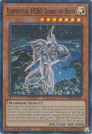 Image of Elemental HERO Spirit of Neos (POTE-EN001) - Power of the Elements Unlimited