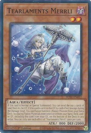 Image of Tearlaments Merrli (POTE-EN012) - Power of the Elements 1st Edition