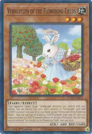 Image of Vernusylph of the Flowering Fields (POTE-EN018) - Power of the Elements 1st Edition