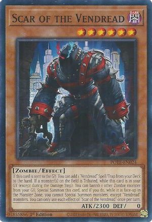 Image of Scar of the Vendread (POTE-EN024) - Power of the Elements 1st Edition