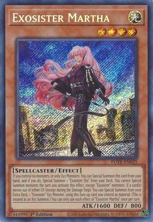 Image of Exosister Martha (POTE-EN025) - Power of the Elements 1st Edition